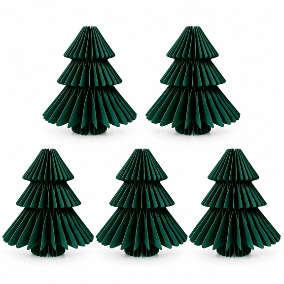 Rongyun Decoration, Honeycomb Paper Tree, Green