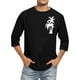 thumbnail image 1 of Camisas de Manga Larga para Hombres Imprimir Casual Cuello Redondo Blusa de Manga Corta, Camisas de Lino para Hombres, 1 of 3