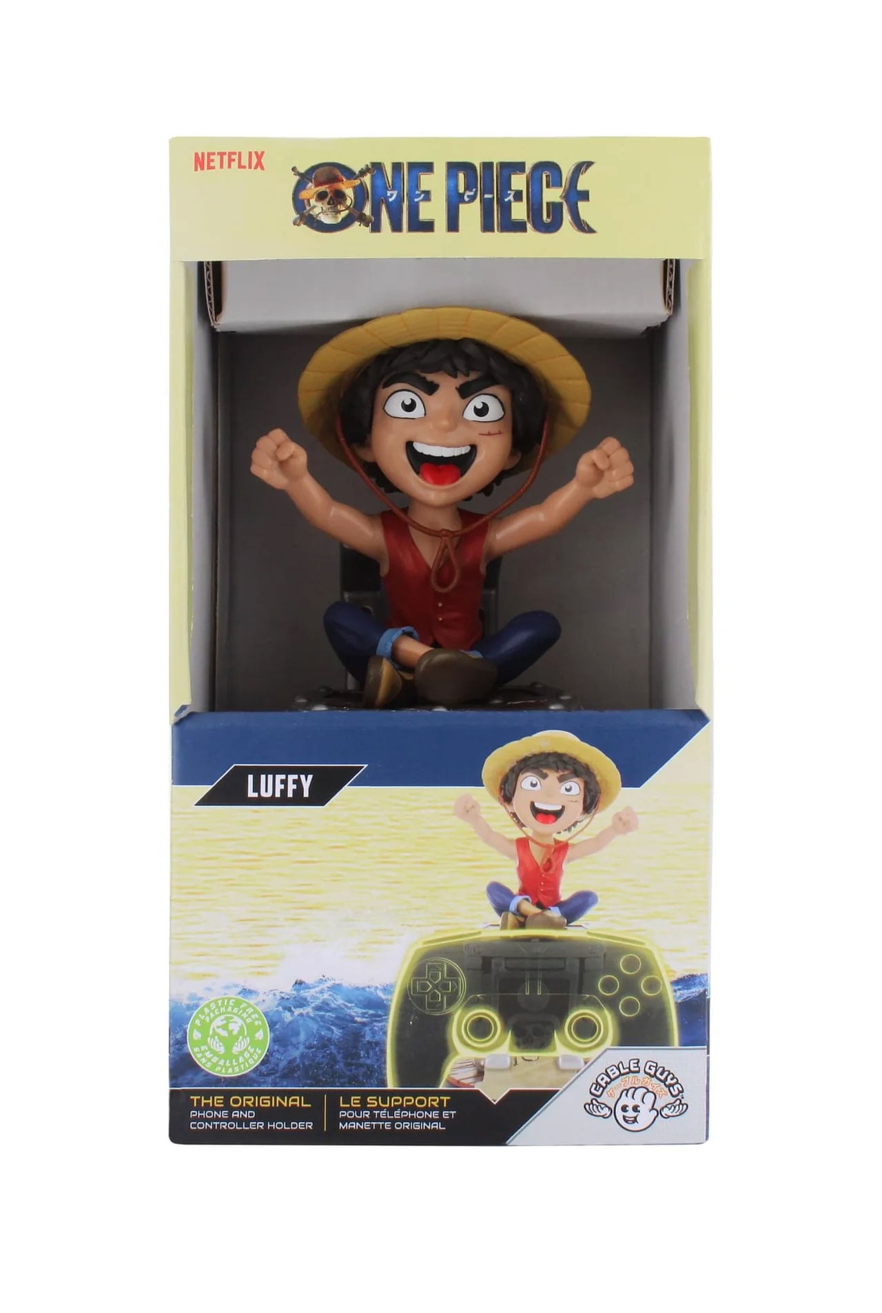 Exquisite Gaming Netflix: Luffy Cable Guy Guy Le Support Original De Téléphone Et De Contrôleur