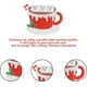 thumbnail image 4 of Colgante de árbol de Navidad, taza de café, decoración navideña personalizada, adorno colgante de Navidad para decoración del hogar de vacaciones (rojo, 1 unidad), 4 of 5