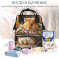 thumbnail image 4 of Kdxio Baby Diaper Backpack,Multi-Function Travel Backpack Nappy Bags,Nursing Bag, Fashion Mummy,Roomy Waterproof for Baby Care(Modern Floral Guinea Pig), 4 of 5