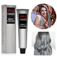 thumbnail image 1 of Tinte para el cabello gris plateado de 100ml, Color Unisex, tinte de cera para el cabello, crema permanente para el cabello, estilo Punk, gris claro, plateado, Unisex-- Bolígrafo Bolígrafo Bolígrafo de papelería, 1 of 5