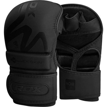 RDX Gants de boxe Enfants, Gants d'Entraînement Junior, En Cuir Maya Hide, Muay Thai Sparring