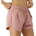 thumbnail image 2 of Women's Running Shorts Printed Workout Sports Shorts Double Layer Athletic Shorts, 2 of 6