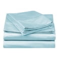 thumbnail image 2 of Superior Egyptian Cotton 530 Thread Count Deep Pocket Sheet Set, Twin XL Size, Light Blue, 2 of 6