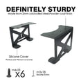 thumbnail image 3 of Monzlteck Under Desk Mount for PS5, Stealth Mount Compatible with Playstation 5 Disc & Digital Edition Console Black, 3 of 5