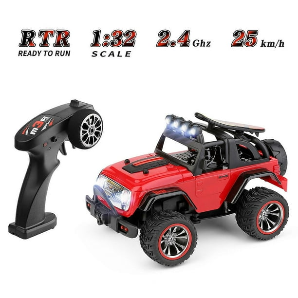 WLtoys 322221 RC Car 2.4GHz Off-Road Car 1/32 Racing Car Remote Control Truck 25km/h RTR Red Yellow Delivery Randomly