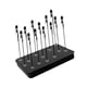 thumbnail image 5 of Pinzas de Base para soporte de pintura Juego de pinzas de Herramienta de modelado Pintura en para modelos Pinza de Negro, 5 of 8