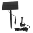 thumbnail image 3 of Mobutofu 1 Set Water Feature Pump with 5V/1.5W Solar Panel 9.43X5.42X3.14in, 3 of 8