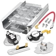 thumbnail image 1 of Elemento calefactor de secadora Pulluty 279838 para Whirlpool Maytag, 1 of 8