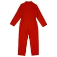 thumbnail image 4 of YiZYiF Boys Halloween Mechanic Boiler Cosplay Costume Long Sleeve Coverall Jumpsuit,Sizes 6-16 Red-A 16, 4 of 6