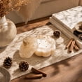 thumbnail image 5 of Luxury Pumpkin Glass Candle, 3-Wick Pumpkin Spice Soy Wax Candle with Reusable Amber Glass Jar, Elegant Fall Centerpiece for Halloween, Thanksgiving & Autumn Home Decor Gift, 5 of 6