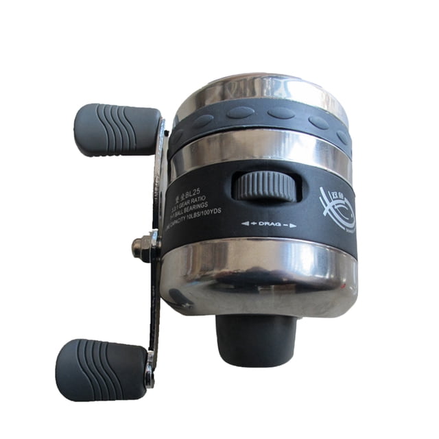 Carrete cast de Acero Inoxidable BB 3: 1 Carrete de Agua Salada Sunnimix Carrete de pesca Spincast