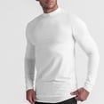 thumbnail image 2 of Compression Shirt Men Long Sleeve Moisture Wicking Sun Protection Tee T Shirts Fishing Workout Running Base Layer Top, 2 of 8