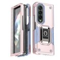 thumbnail image 1 of Funda Super Case para Samsung Z Fold 4, compatible con soporte magnético para coche, protección total de 360°, soporte de anillo, 1 of 5