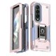 thumbnail image 1 of Funda Super Case para Samsung Z Fold 4, compatible con soporte magnético para coche, protección total de 360°, soporte de anillo, 1 of 5