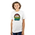 thumbnail image 3 of God Vibes Only Good Feels Religion Men's Graphic T Shirt Tees Brisco Brands S, 3 of 6