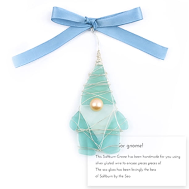 Decoraciones de Fiesta de Cumpleaños Del Espacio Colgante de Vidrio Del Mar 3,15 Pulgadas, Regalos de Casa Azules para el Calentamiento de la Casa, Ornamento de Vacaciones Pensativo para los Amantes D