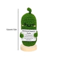 thumbnail image 4 of Muñecas Punto Positivo Apoyo Emocional Pepino (Pickle), 4 of 4