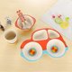 thumbnail image 5 of 5 Piece Bamboo Dinnerware for Kids Eco Friendly and Dishwasher Safe, Great Gift for Birthday, Baby Shower, 5 of 5