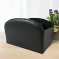 thumbnail image 7 of QWLWBU PU Leather Desk Organizer TV Remote Control Holder 4 Compartments, 7 of 7