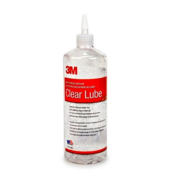 3M Clear Wire Pulling Lubricant WLC-QT, 1 Quart (Pack of 1)
