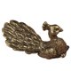 thumbnail image 5 of Estatua de adorno de pavo real, estatuilla de decoración de pavo real, decoraciones delicadas de pavo real simulado, decoración de latón, adornos de latón, estatuilla artesanal de latón, 5 of 5