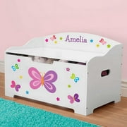 Personalized Dibsies Modern Expressions Butterflies and Flowers Toy Box