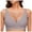 Gray, variant on Deep V Petal Bras For Women No Underwire Soft Bralettes Comfort Bras Padded Bras