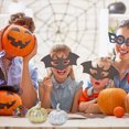 thumbnail image 4 of 20 unids Halloween Pequeño plástico calabaza apoyos creativos bricolaje corona de calabaza colgantes, 4 of 5