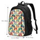 thumbnail image 5 of Easygdp Retro With Joysticks Mochila para Laptop de Viaje con Puerto USB, Mochila para Laptop con Puerto de Carga USB para Mujeres y Hombres, 5 of 7