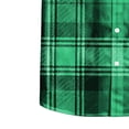 thumbnail image 4 of Men's Plaid Printed Long Sleeve Shirt Business Casual Button Down Turndown Collar Shirts Fashion Slim Fit Dress Shirts for Men, 4 of 9