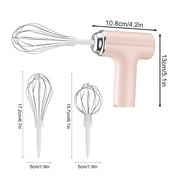 Yoloke Cordless Electric Mixer, Portable Hand Held Electric Mixer for Mixing Pretzels Cakes Eggs Dough Food Mixer