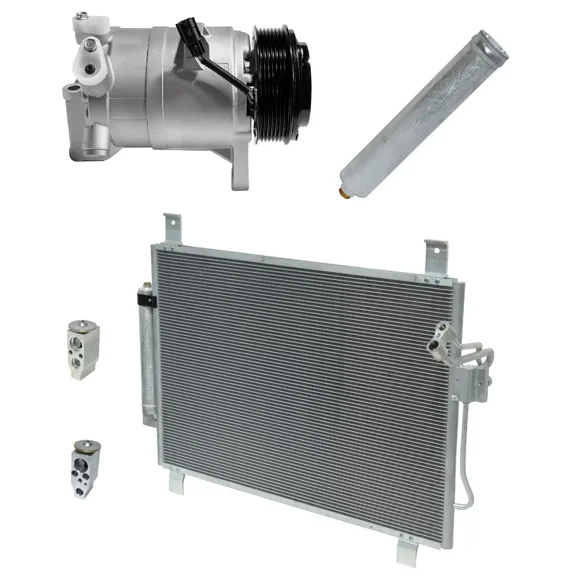 RYC New AC Compressor and Condenser Kit KT EA07A-N