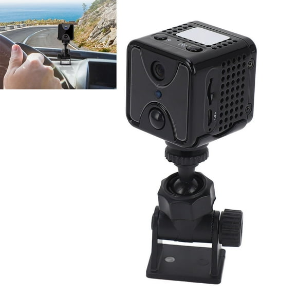 Mini Monitoring Camera, 2.4G WiFi Camera Lightless Night Vision Phone Remote Control 4K Image 160 Degree Wide Angle For Driving Recorder
