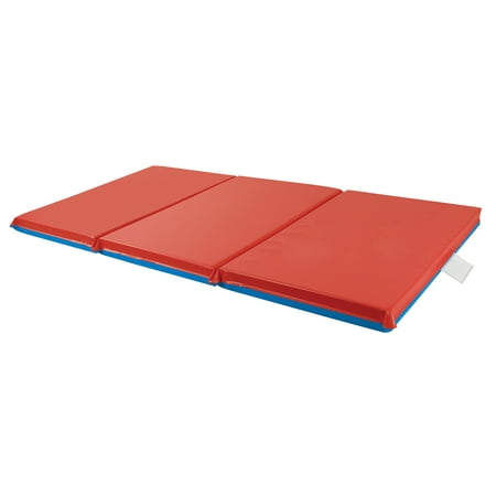 Offex Premium Folding Rest Mat 3 Section 48 X24 X2 Walmart Com