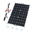 thumbnail image 3 of Kit solar de 20W Cable de pinza de conector de marina RV 18V Energía solar para motocicleta, actividad al aire li, 3 of 8
