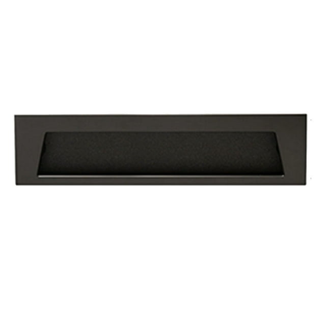 fastboy Sleek Single Hole Drawer Handle Backplates For Minimalist Look Through Bolts For Door Handles 145mm black