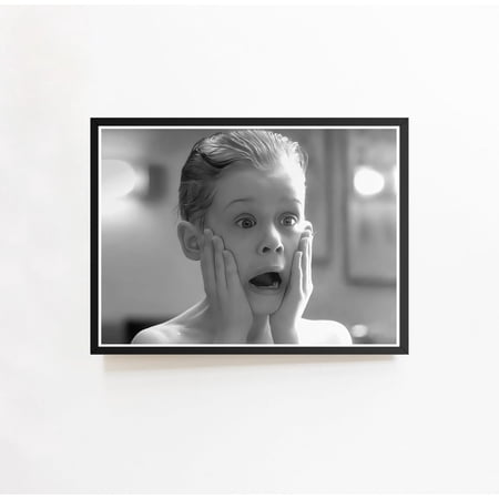 Home Alone Lost In New York Plaza Plaza Funny Cinema Art, Unframed Poster