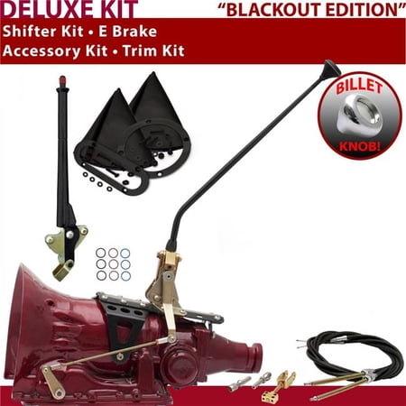 American Shifter FMX Shifter Kit Black 16 in. E Brake Cable Trim Kit for F2469