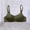 Gray, variant on Seamless Womens Bra Molded Wire-Free Spaghetti Straps Solid U-Back Scoop Neck Everyday Size 38