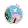 thumbnail image 4 of GUOOL Sewing DIY Beginner Adults Kids Latch Hook Tree, 4 of 9
