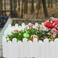 thumbnail image 4 of 10 Pieces Garden Fence Fence Outdoor Courtyard Fence Flower Bed Partition, 4 of 6