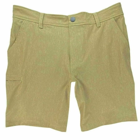 G. H. Bass & Co. Men's Stretch Waistband Quick Dry Shorts (36x10.5, Petrified Oak)