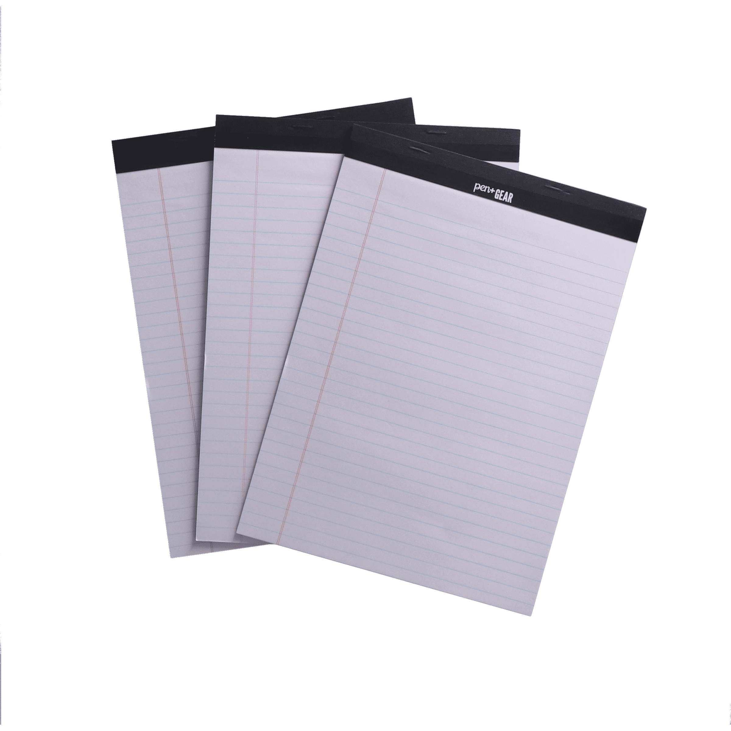 Pen + Gear Perforated Legal Pad, 8.5 x 11, White Color Paper, 50 Sheets  Each, 3 Pack 