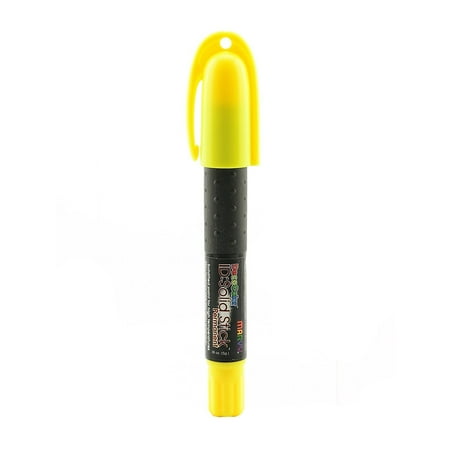 UPC: 0804551940231 | Marvy Uchida DecoColor Markers Bold Tip Yellow 6/Pack (69533) 69533-PK6