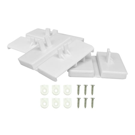 Set of Three Replacement Hinges for Figures Toy Company Wrestling Ring
