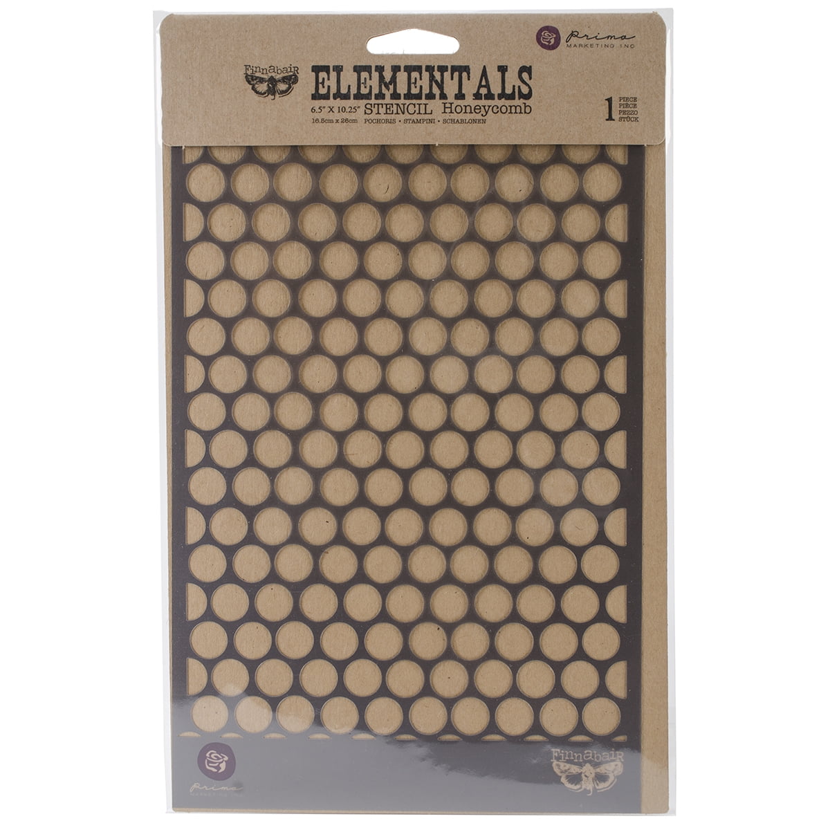 6.5X10.25 Stencilhoneycomb