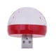 thumbnail image 2 of Lámpara DJ Portátil LED Baoblaze 4 Piezas Rojo, 2 of 8