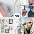 thumbnail image 2 of Effortless Installation No-Trace Stickers, 20Pcs Waterproof Adhesive Wall Mounts for Smooth Clean Firm Surfaces, Innovative Mounting Solutions for Your Decorative Needs, 2 of 5